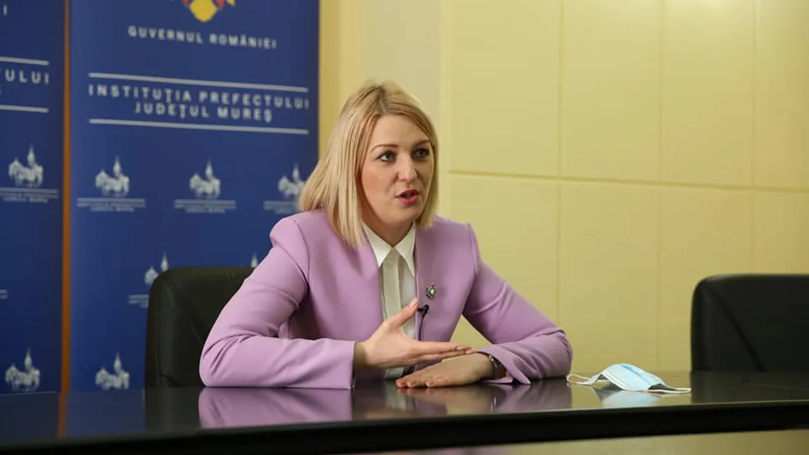 Prefectul de Mureş, Mara Togănel, şi-a dat demisia după ce a fost dată afară de premierul Ciolacu