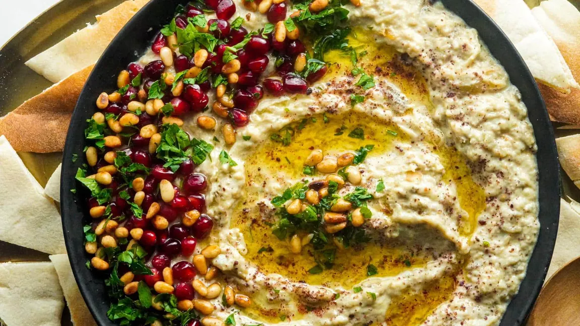 Baba Ganoush - salata de vinete arabească
