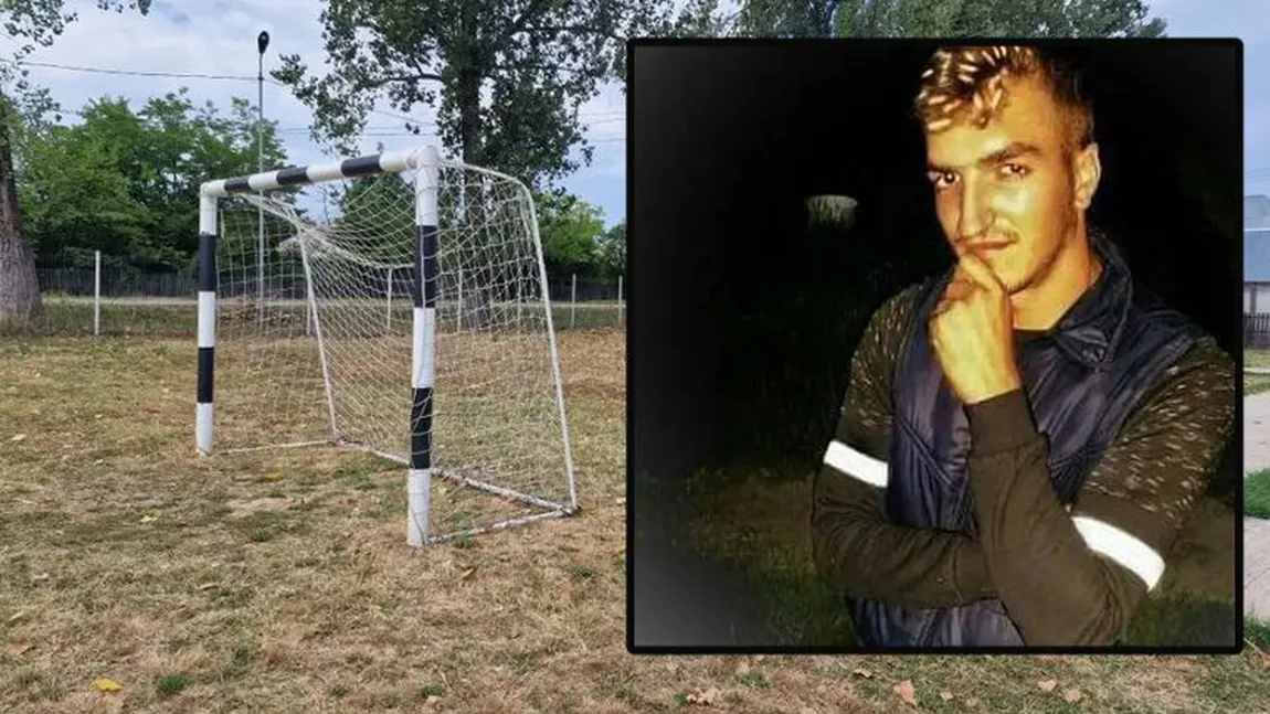 Stelian, un tânăr de 23 de ani, a murit strivit de o poartă de fotbal. Angajații Primăriei au mutat-o pentru un picnic de Ziua Comunei