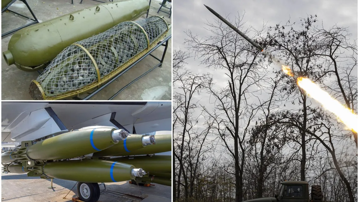România produce tone de muniție interzisă în aproape toată lumea. Stocuri întregi au fost folosite în Ucraina