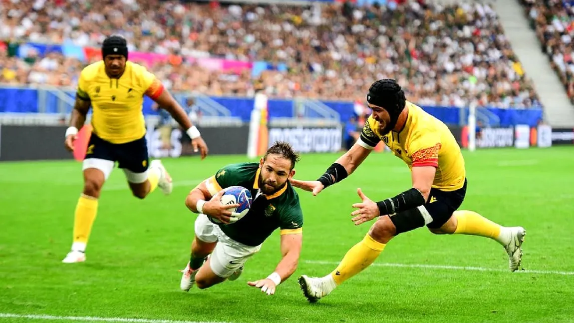 Dezastru la CM de rugby: Africa de Sud - România 76-0. Urmează meciul cu Scoţia