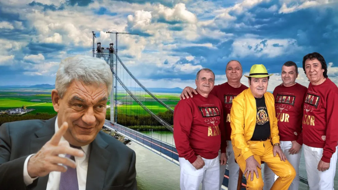 Oda Golden Gate-ului românesc. Formația Azur a lansat imnul Podului de la Brăila: „La podul lui Tudose să venim, haideți să facem poze să zâmbim!”