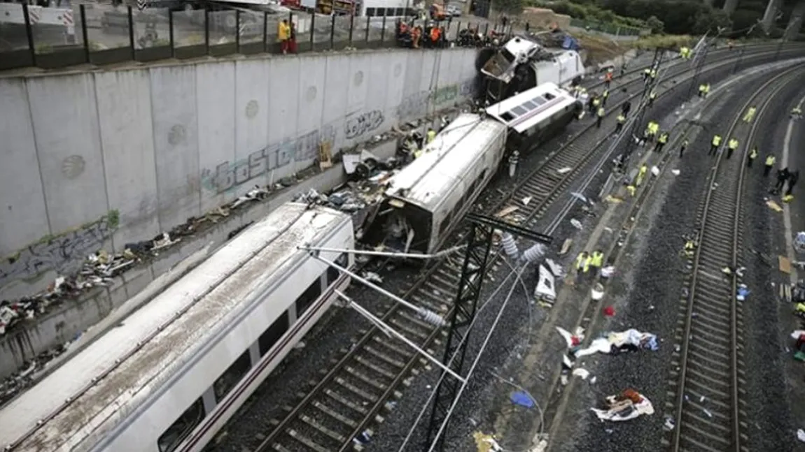 Accident de coșmar în Spania. Patru persoane au murit și trei au fost rănite, după ce au fost lovite de tren