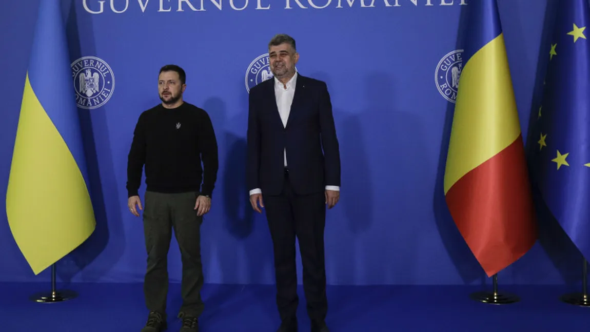 Marcel Ciolacu spune că a rezolvat problema minorității românești din Ucraina. De ce nu și-a mai ținut Zelenski discursul în Parlamentul României