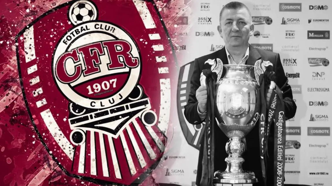 Doliu uriaș în lumea fotbalului românesc. A murit cel mai longeviv oficial al CFR Cluj: „Jucător, conducător, antrenor”