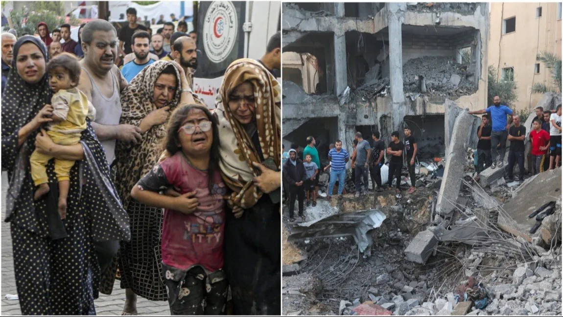 Israelul anunţă că nu se pune problema încetării bombardamentelor în Fâşia Gaza. Bilanţul victimelor palestiniene se apropie de 3.000