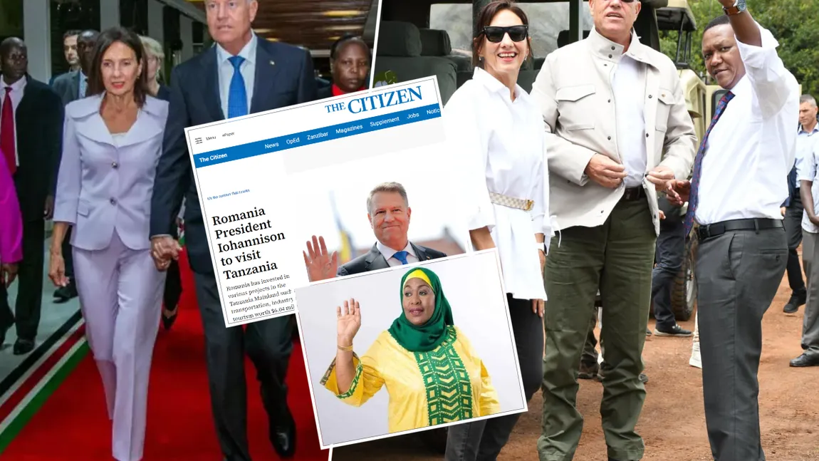 Presa din Tanzania i-a stâlcit numele președintelui Iohannis. „Iohannison” ajunge, joi, în Zanzibar și vizitează orașul în care s-a născut Freddie Mercury