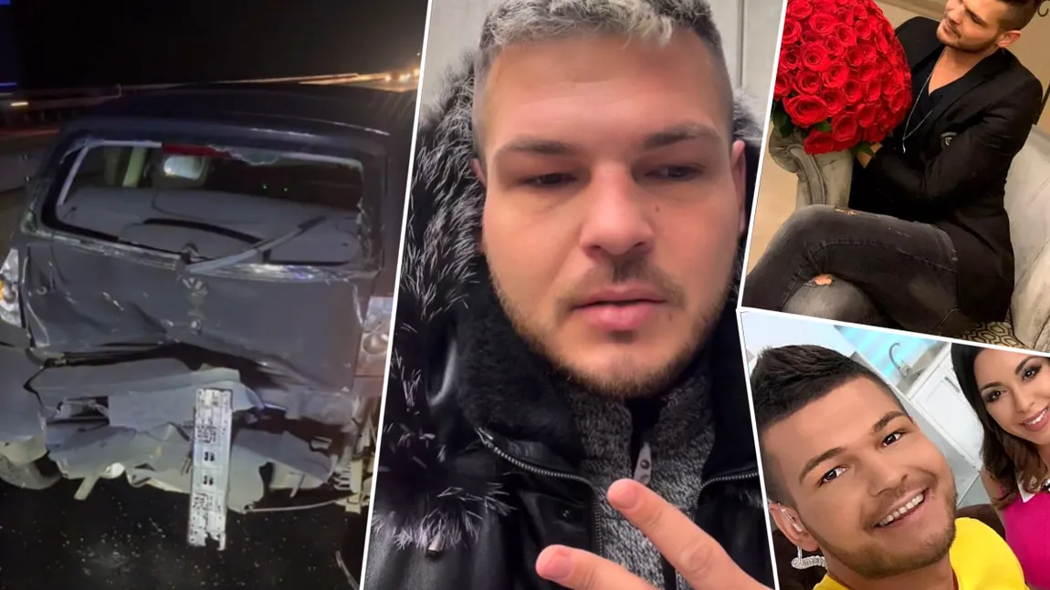 Răzvan Botezatu, implicat într-un grav accident în Frankfurt. Maşina fostului prezentator TV e avariată în totalitate: 