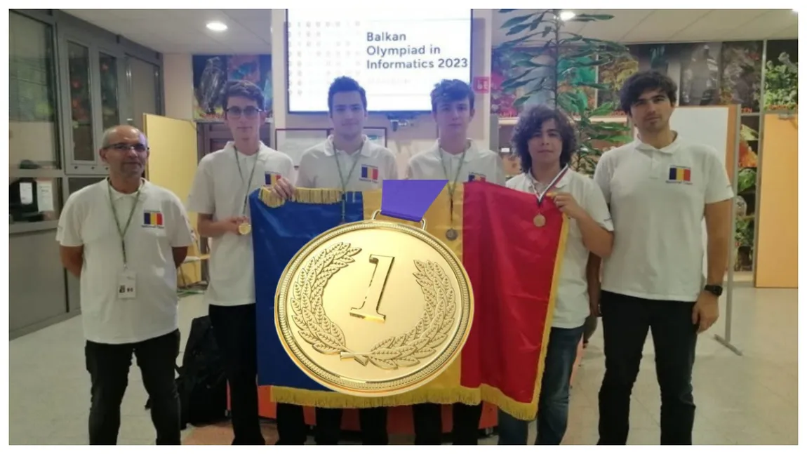Elevi din România, performanță uriașă la Olimpiada Balcanică de Informatică! Au ocupat locul I
