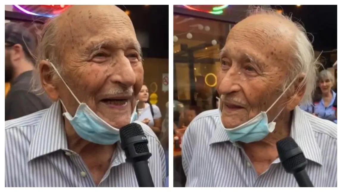 Cum a devenit viral pe TikTok un bătrân în vârstă de 96 de ani. Mesajul său a cutremurat mii de tineri: 
