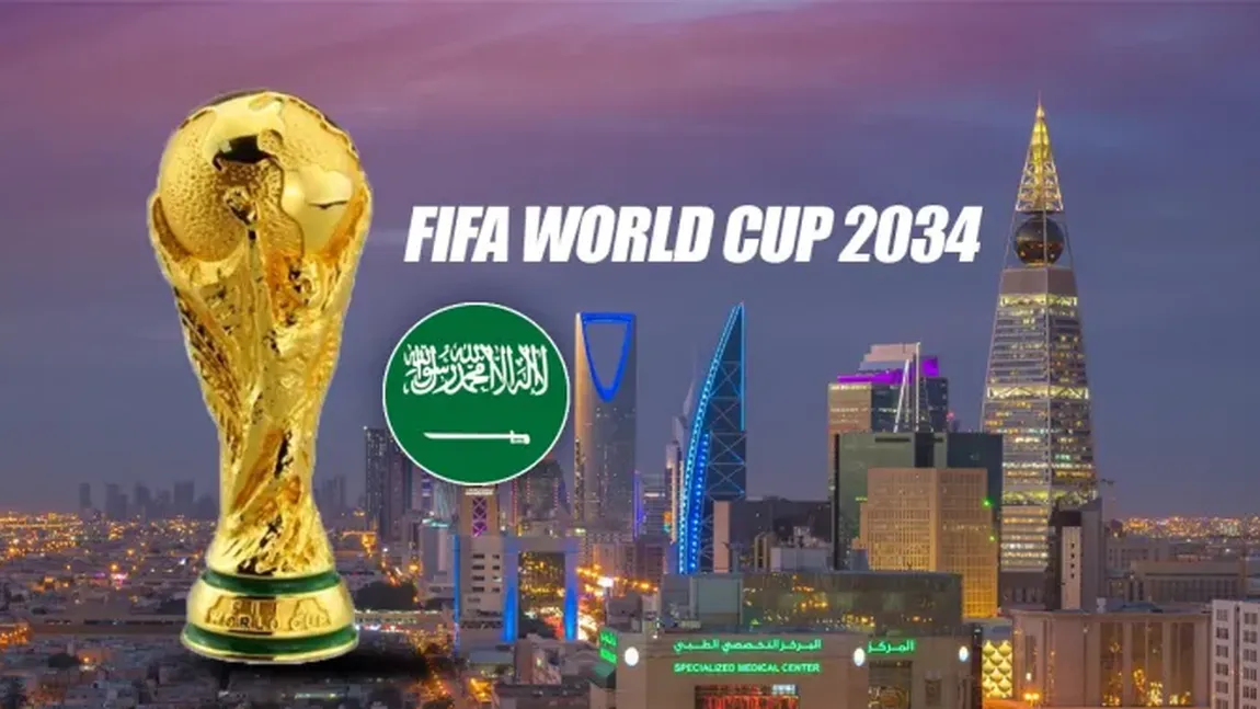 CM 2034 va avea loc în Arabia Saudită. Giani Infantino, preşedinte FIFA: 