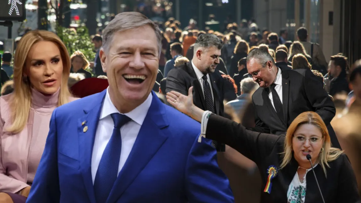 Sondaj surprinzător în lumea politică: Klaus Iohannis, cel mai notoriu om politic din România, urmat de Gabriela Firea. Cine se află pe locul trei