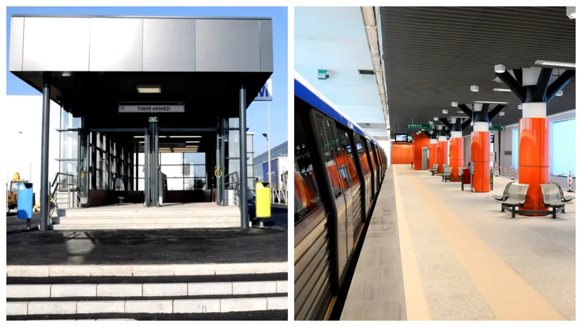 Stația de metrou Tudor Arghezi se deschide de miercuri. Cum va funcționa circulația trenurilor