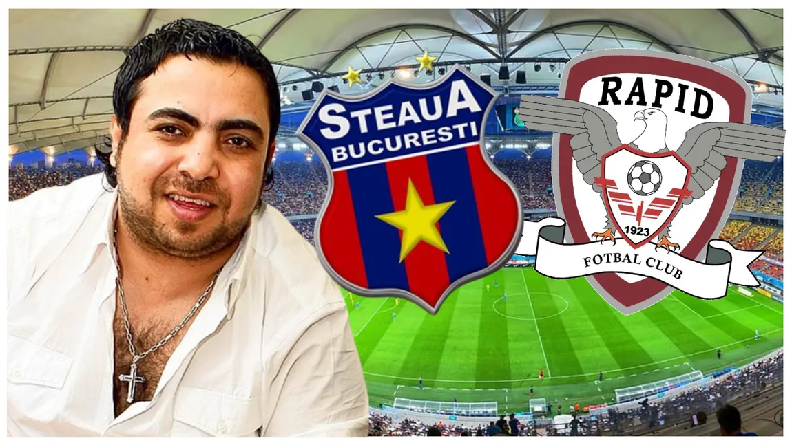 ”Steaua e numai una” a murit pentru Dan Bursuc! Manelistul i-a trădat pe roș-albaștrii pentru rivalii lor. ”Sunt îndrăgostit de Rapid”