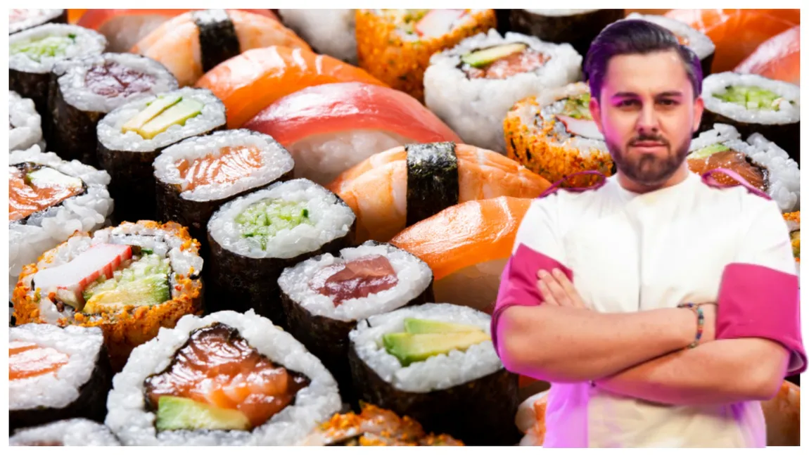 Rețeta de sushi a lui Janni Alexandridis! Trucul secret al câștigătorului de la Chefi la cuțite pe care toate gospodinele ar trebui să îl știe