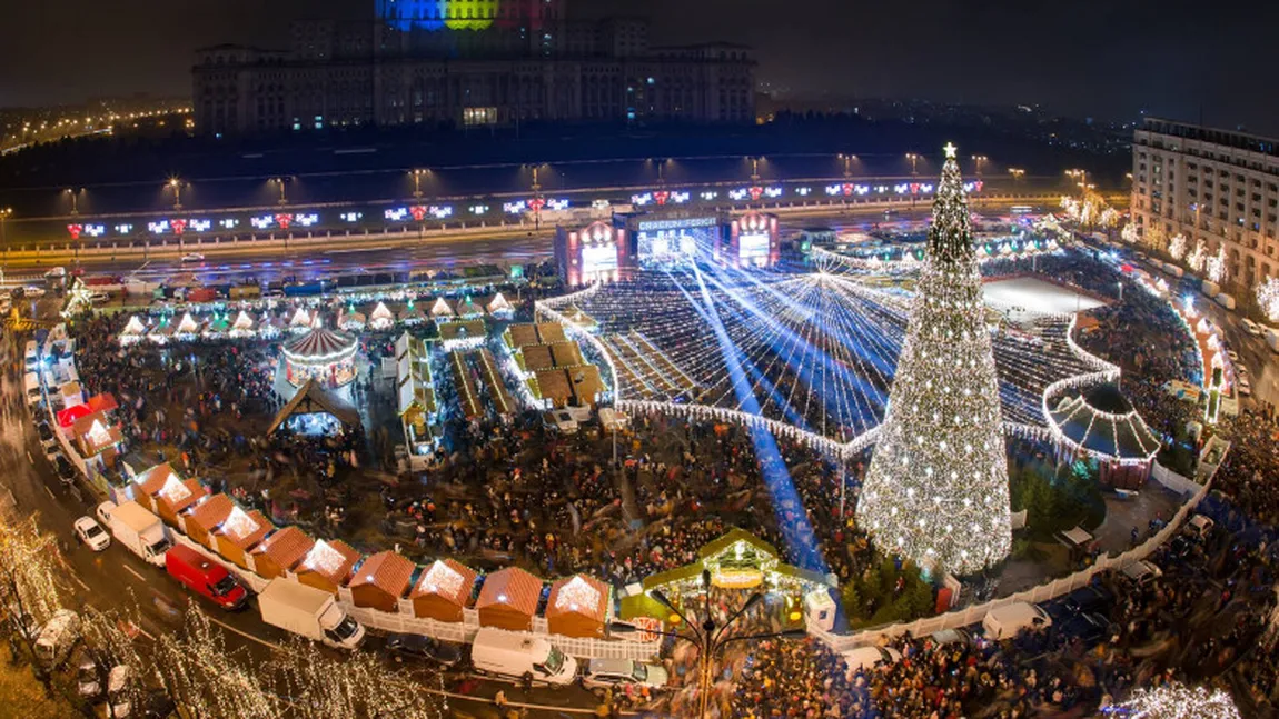 Târgul de Crăciun Bucureşti 2023. Programul concertelor din Piața Constituției
