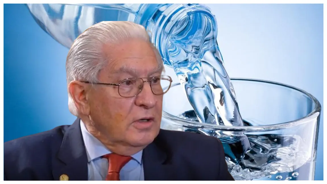 Câtă apă trebuie să bea, de fapt, un om într-o zi. Prof. dr. Vlad Ciurea: 