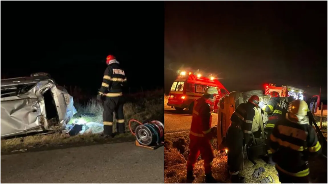 Un tânăr de 19 ani a murit pe loc, după ce s-a răsturnat cu mașina! Scena îngrozitoare s-a petrecut în Suceava