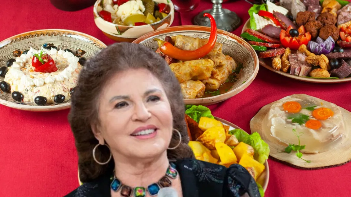 Ce pune pe masă Irina Loghin în seara de Crăciun! Meniul de milioane pe care l-a pregătit legenda folclorului românesc