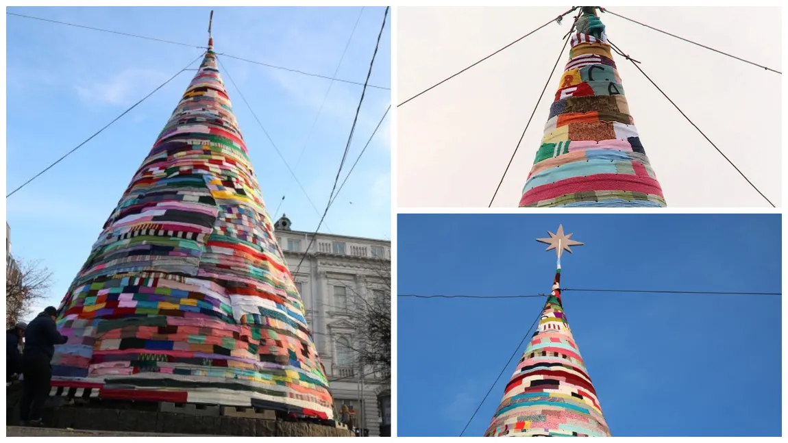 Scopul nobil al celui mai colorat brad de Crăciun din România, confecționat din fulare - „unește indivizi și comunități”. Lucrarea amplasată în Târgu Mureș ar urma să fie propusă pentru intrarea în Cartea Recordurilor