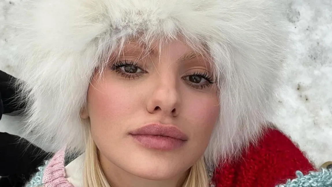 Alexandra Stan, apariție neașteptată pe pârtia de schi la Brașov: ”Dacă nu ai avea buzele așa senzuale as zice că ești Omul Păianjen”