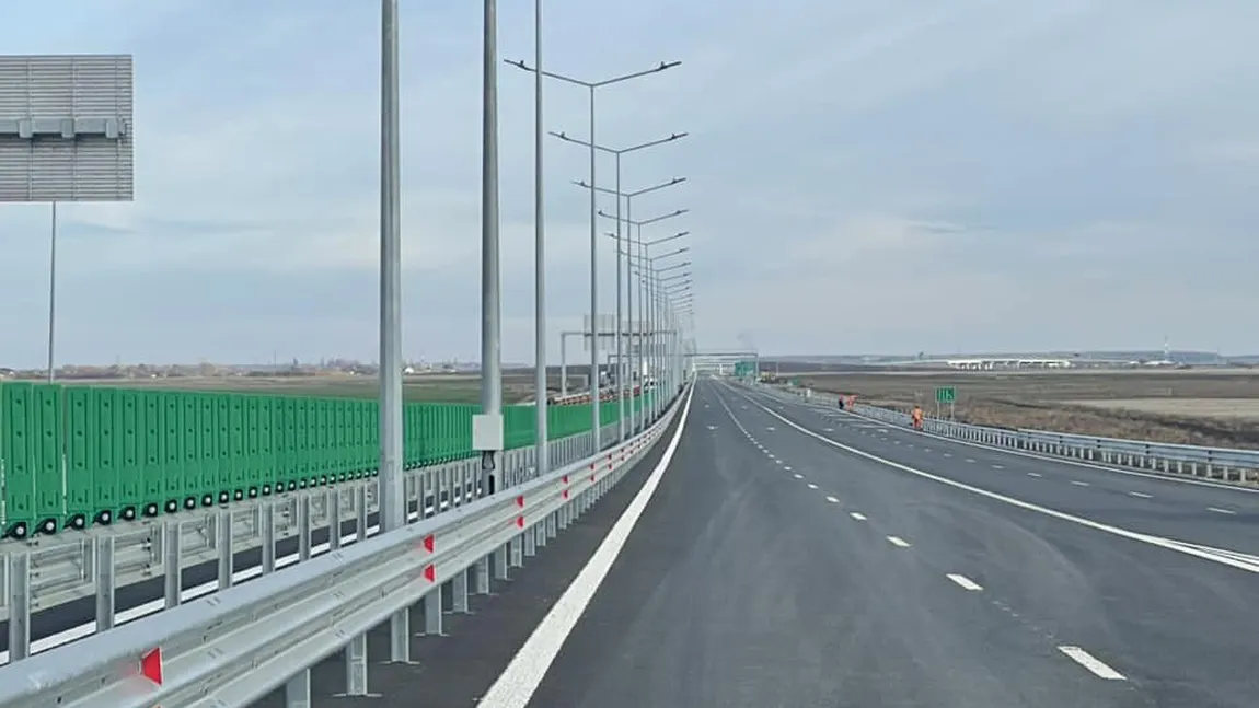 Al doilea tronson din Autostrada A0 va fi deschis înainte de Crăciun. Va lega mai multe drumuri naționale din sudul Bucureștiului