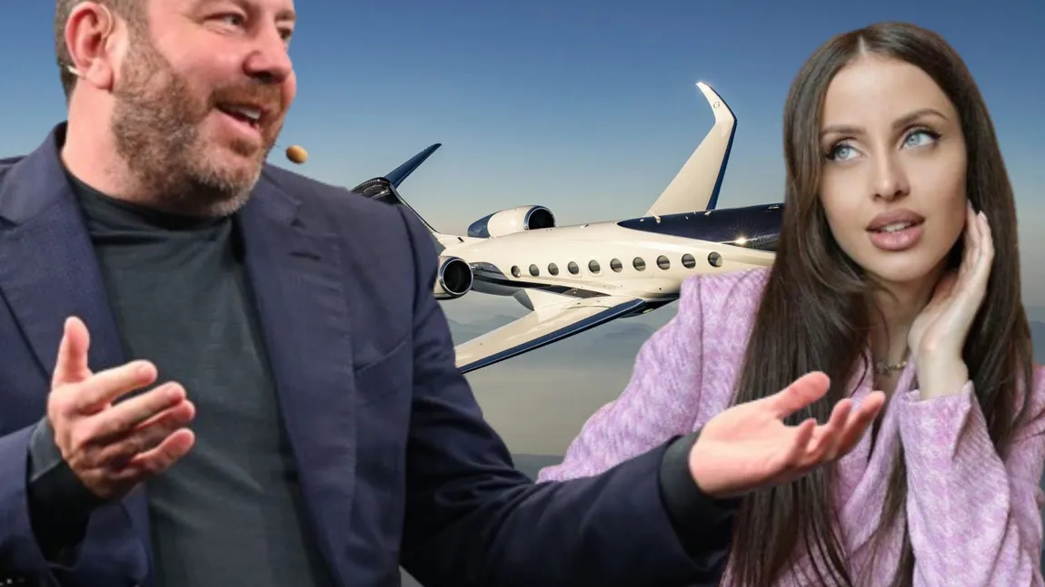 Cum a vrăjit-o miliardarul Daniel Dines pe mai tânăra lui amantă. Iuliana Doroftei a fost plimbată cu un avion de 70 de milioane de dolari. Doar Jeff Bezos și Elon Musk își permit asemenea aroganțe