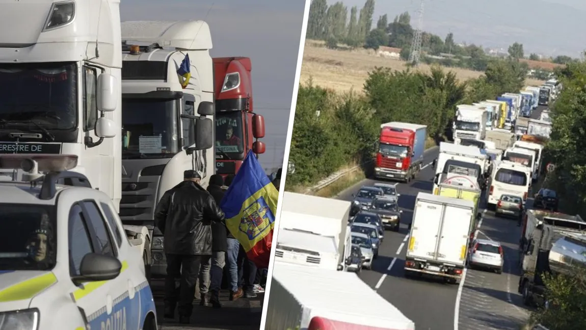 Trafic îngreunat la intrarea în Bucureşti şi în alte oraşe din cauza protestului fermierilor şi transportatorilor. Centrul Infotrafic recomandă rutele alternative