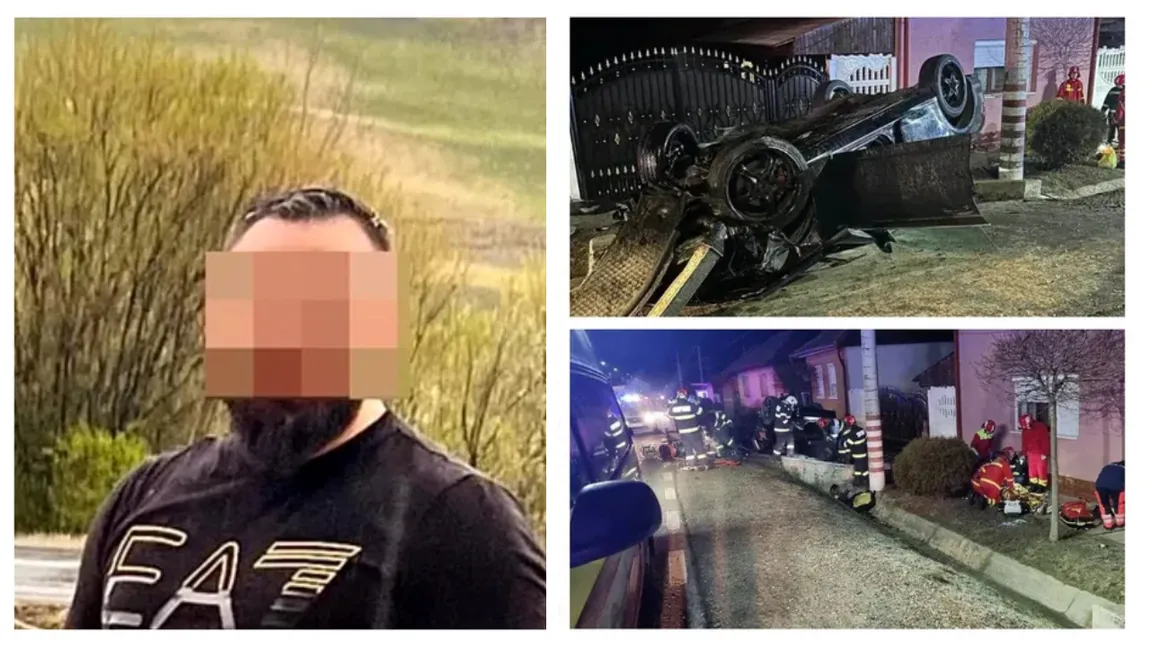 Cine e Andrei, tânărul șofer care a murit alături de fiul său în cumplitul accident din Sibiu. Partenera lui și-a pierdut familia pentru totdeauna