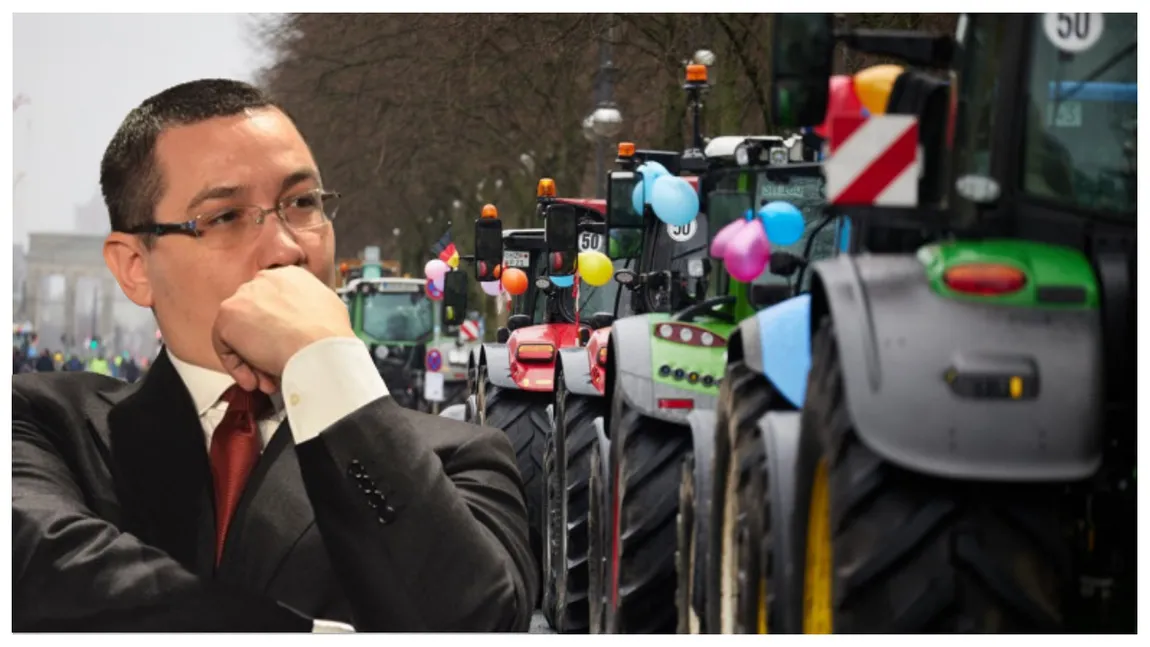 EXCLUSIV| Victor Ponta, despre protestele fermierilor. ”Am început greu anul. Le-a ajuns cuțitul la os la foarte mulți oameni”