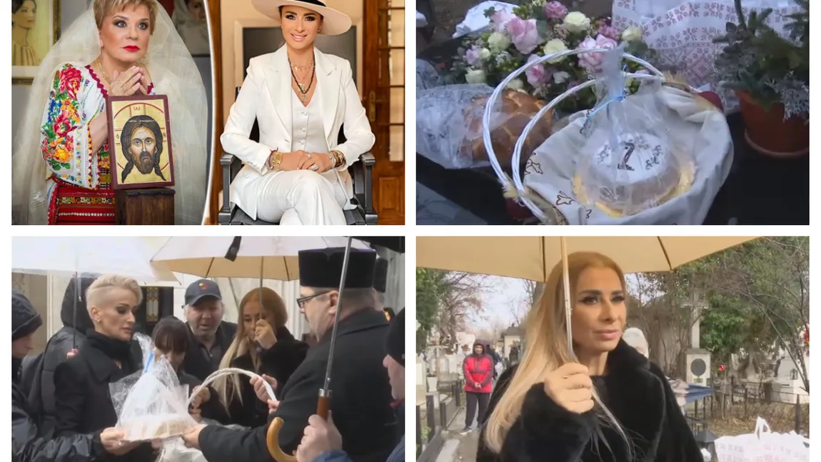 Parastas cu suc de rodii şi caviar la mormântul Ionelei Prodan: Anamaria Prodan: 