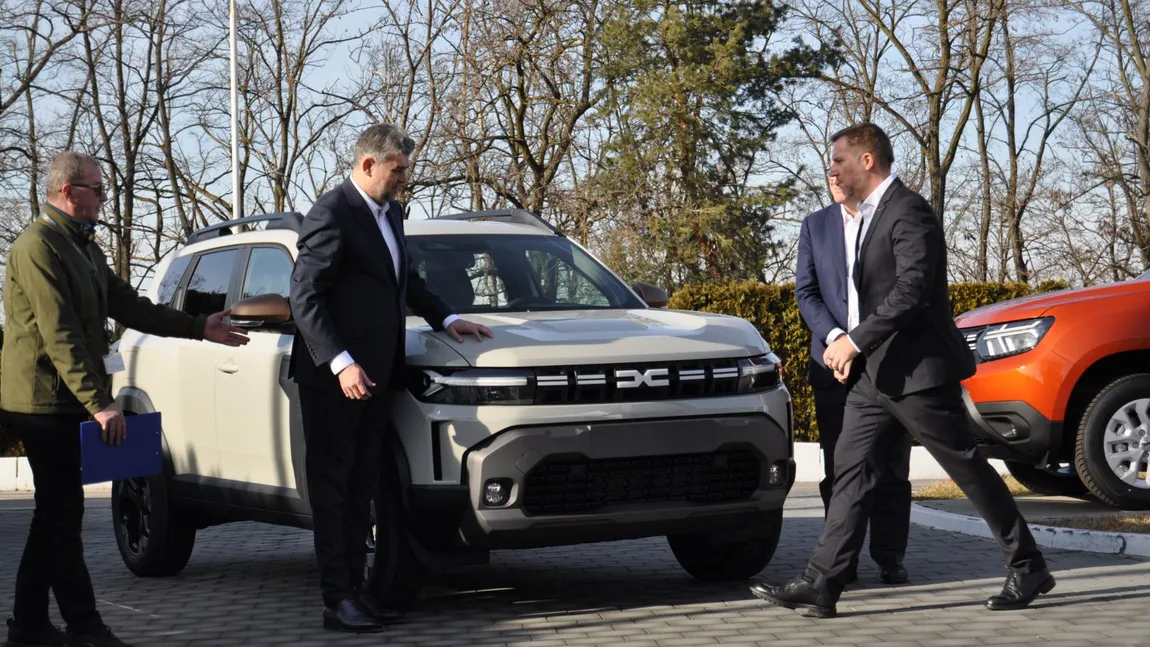 Marcel Ciolacu parchează numai maşini Dacia la Guvern. Premierul cere maşini autohtone şi la programul Rabla