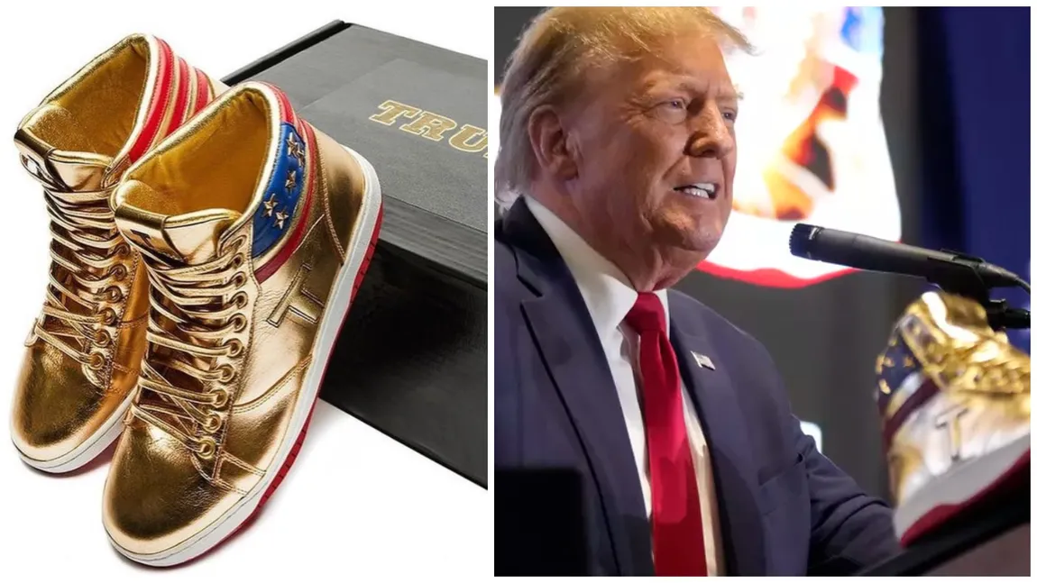 Donald Trump dă lovitura în modă! Cât costă pantofii din linia personală a fostului președinte