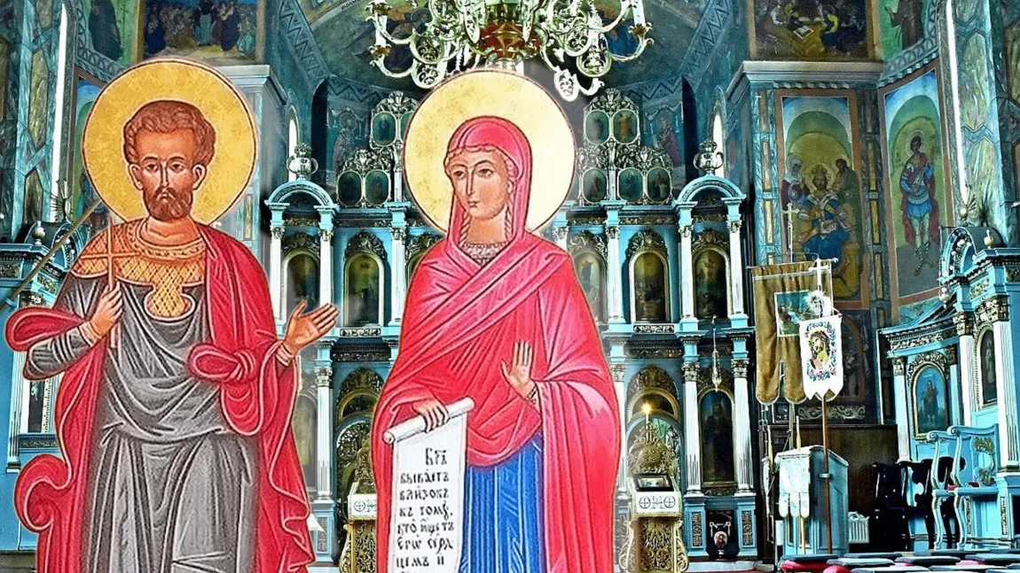 Calendar ortodox 19 martie 2024. Sfinţii Hrisant şi Daria, ocrotitorii familiei. Rugăciune puternică pentru bună înțelegere în familie