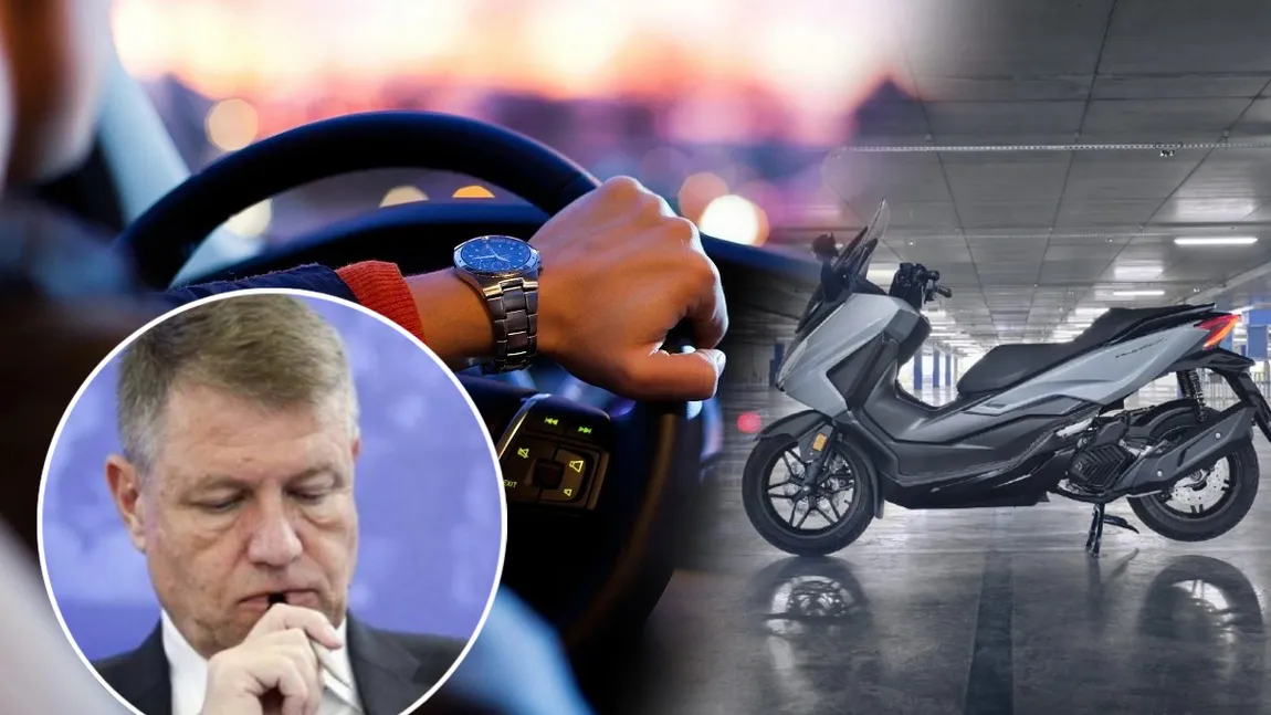 Este oficial, CCR a respins sesizarea lui Iohannis! Şoferii cu categoria B pot conduce şi scutere de 125 cmc chiar dacă poate nu ştiu să meargă pe bicicletă