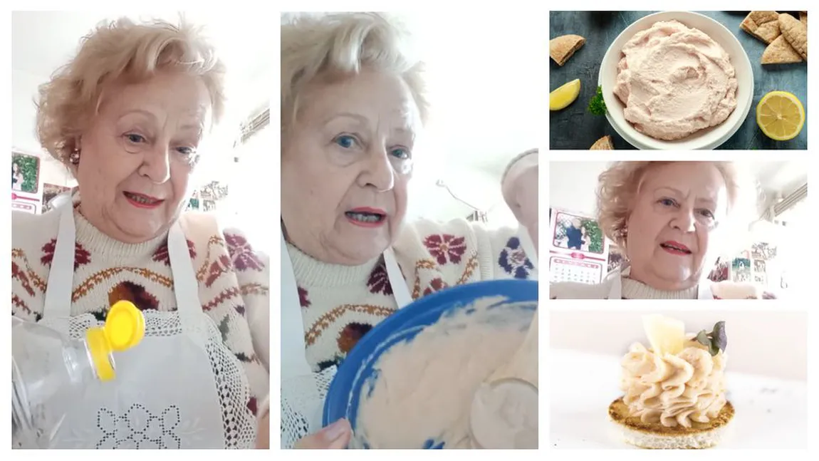 Bunica Emilia de pe Tik-Tok dezvăluie secretul pentru salata de icre. Ingredientul care o ajută ca salata să fie cremoasă: 