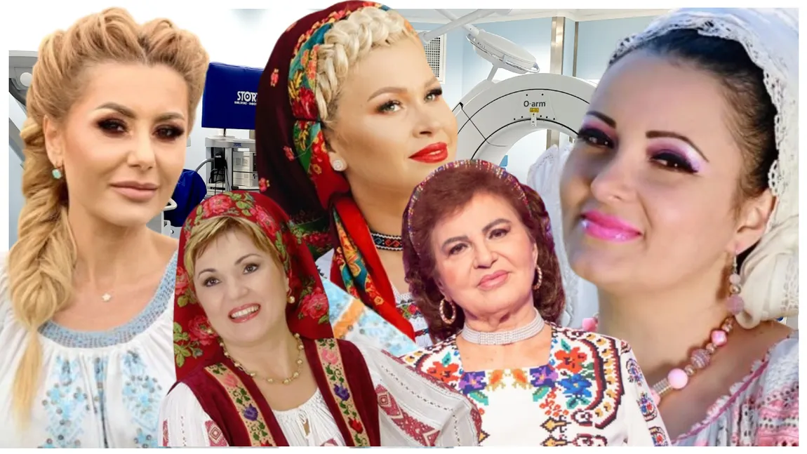 Doamnele muzicii populare românești, mai tunate decât divele de pe Dorobanți! Ce operații estetice ascund sub ie