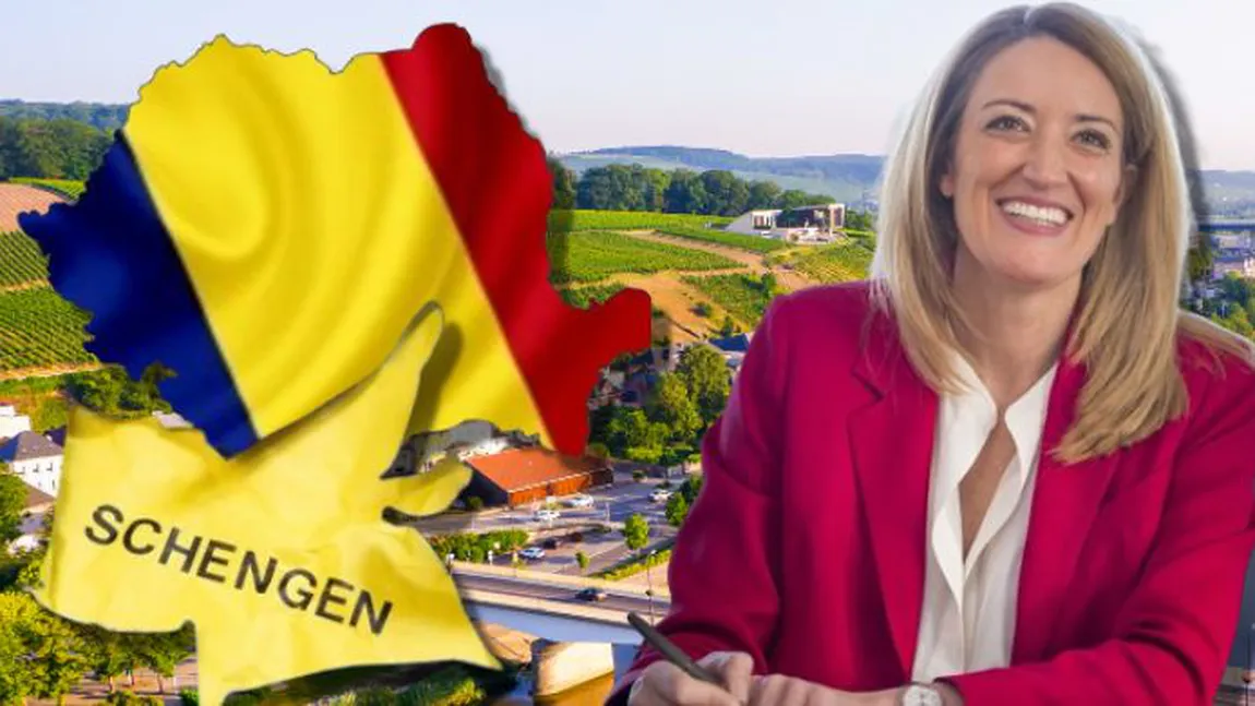 Preşedinta Parlamentului European, Roberta Metsola: Spaţiul Schengen nu va fi complet până când nu va adera şi România