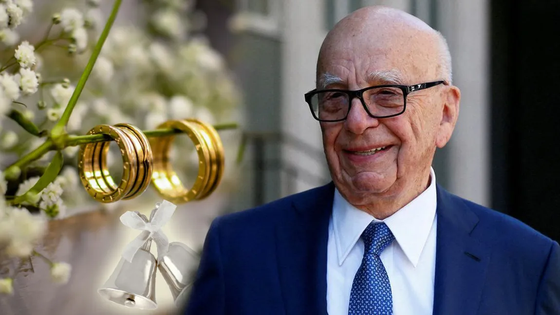 Miliardarul Rupert Murdoch se căsătorește pentru a cincea oară, la 92 de ani. Noua soție a mogulului media e mult mai tânără decât el