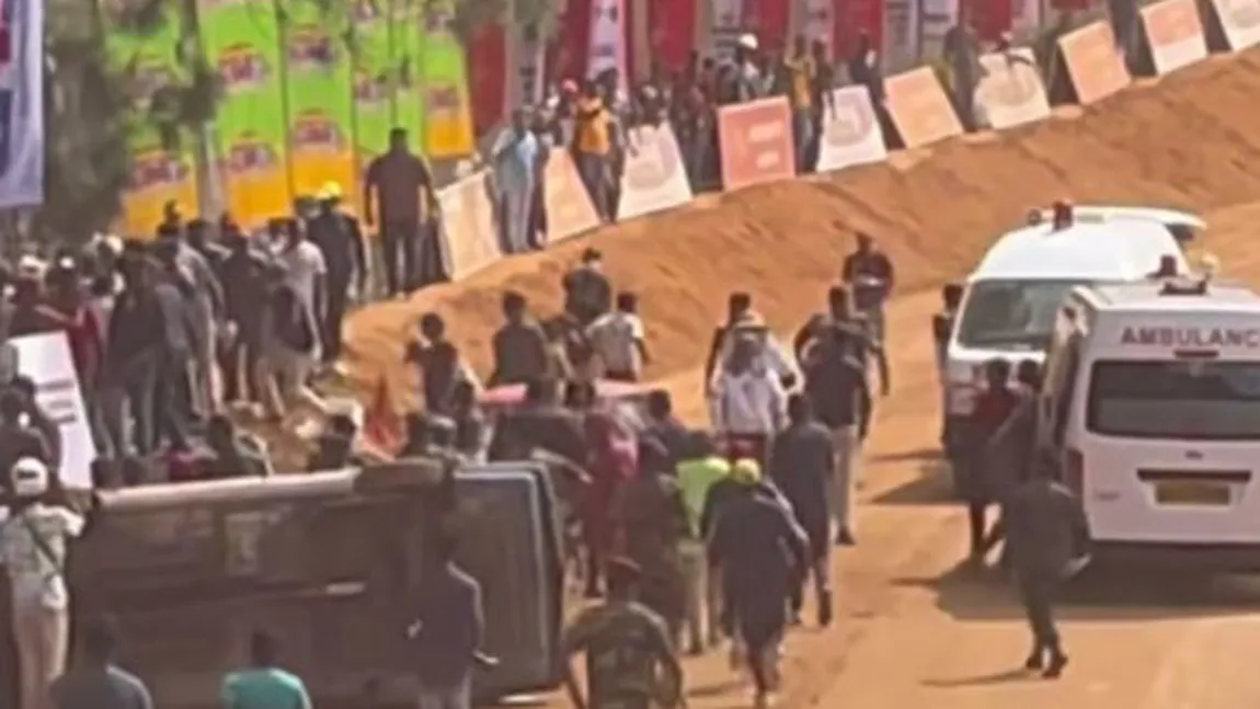 Tragedie la o competiţie din Sri Lanka: Şapte persoane au murit după ce o maşină a ieşit de pe traseu şi a intrat în mulţime