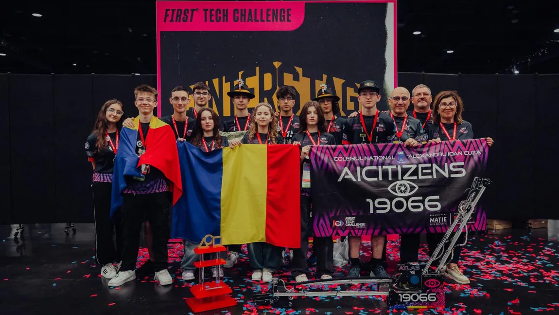 România, campioană mondială la robotică. Elevii din Focșani au câștigat finala Campionatului Mondial din SUA. Medalii pentru România la la Turneul Internațional de Informatică din Bulgaria