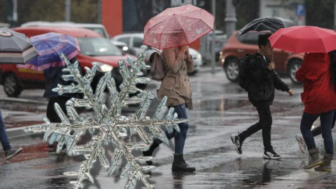 Prognoza meteo. Norii se răzleţesc, dar la munte vom avea lapoviță, măzăriche și ninsoare până sâmbătă