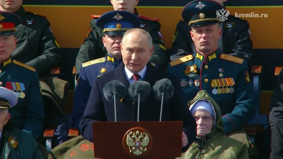 Paradă impresionantă de Ziua Victoriei la Moscova. Putin: 