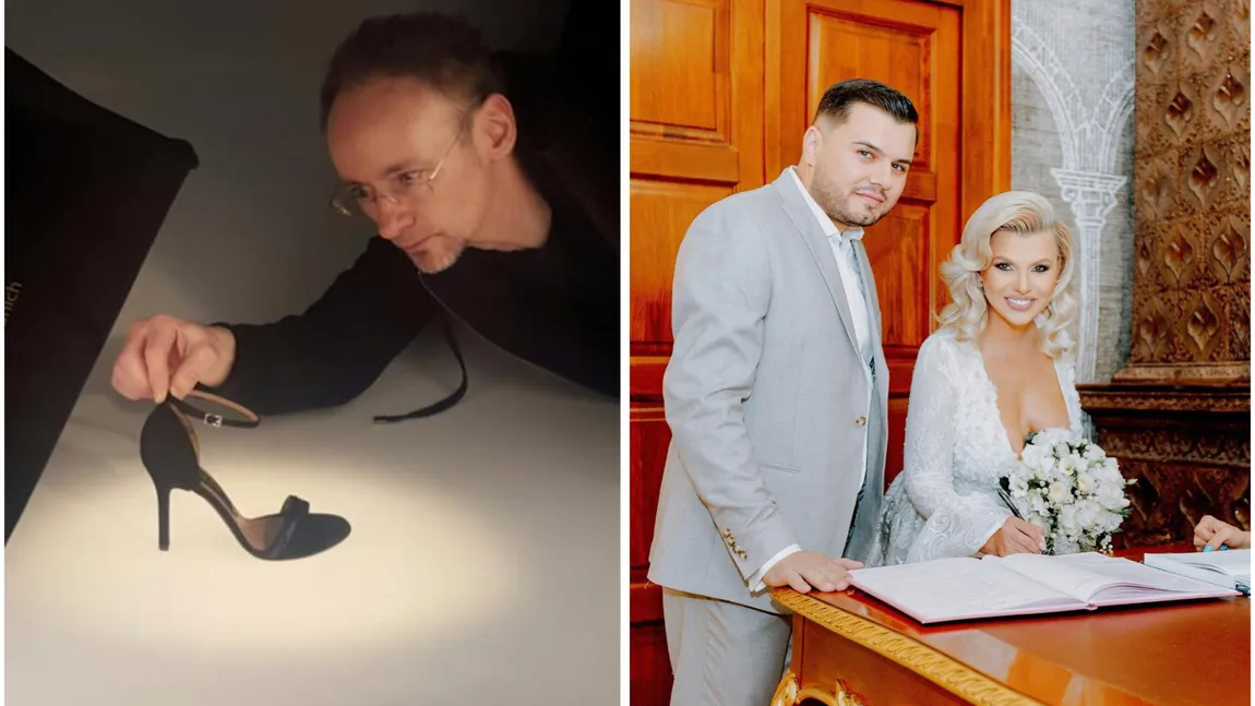 Mihai Albu îi va crea pantofii de nuntă Cristinei Vasiu: 