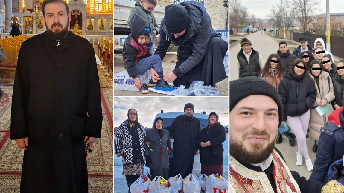 Preot din Iași, inițiatorul unui proiect inedit pentru oamenii nevoiași din comună. Biserica le plătește pâinea cea de toate zilele: 