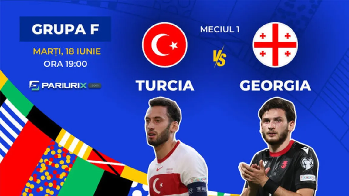 Turcia - Georgia: 3-1 Duelul outsiderelor a fost unul de 5 stele la Euro 2024
