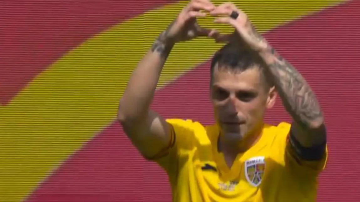 Stanciu, desemnat jucătorul meciului România - Ucraina 3-0. 