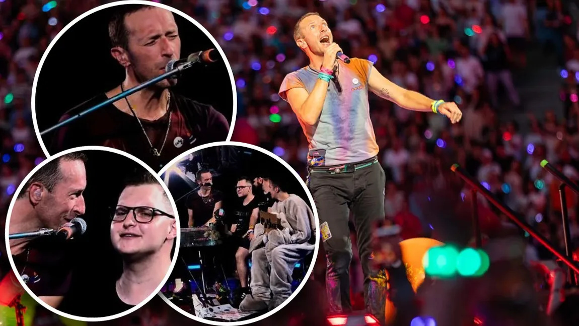 Moment emoționant pe Arena Națională! Coldplay a cântat pentru victimele incendiului de la Colectiv: 