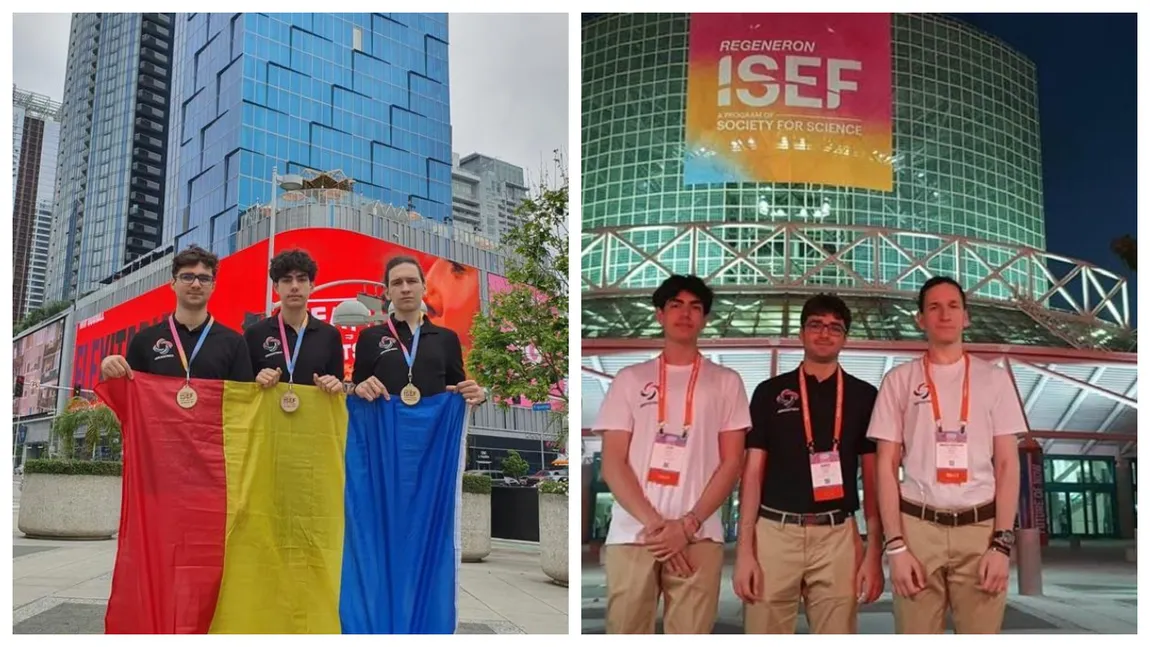 Trei elevi din România, premiați la un concurs internațional de știință și inginerie
