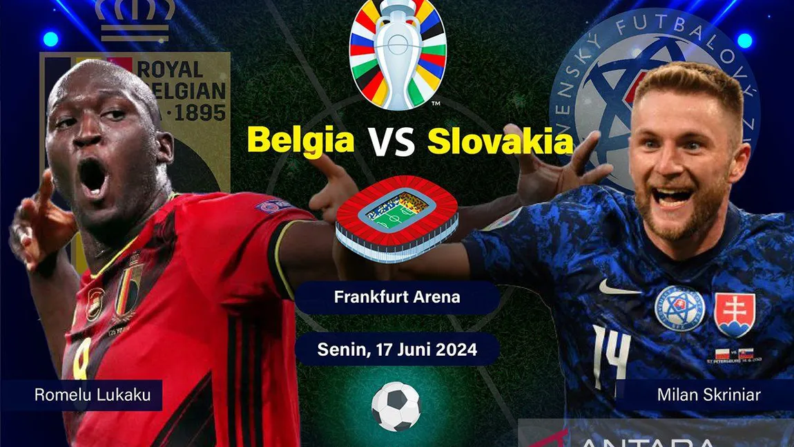 Belgia - Slovacia 0-1 în al doilea meci din grupa României. Ziua surprizelor la Euro 2024